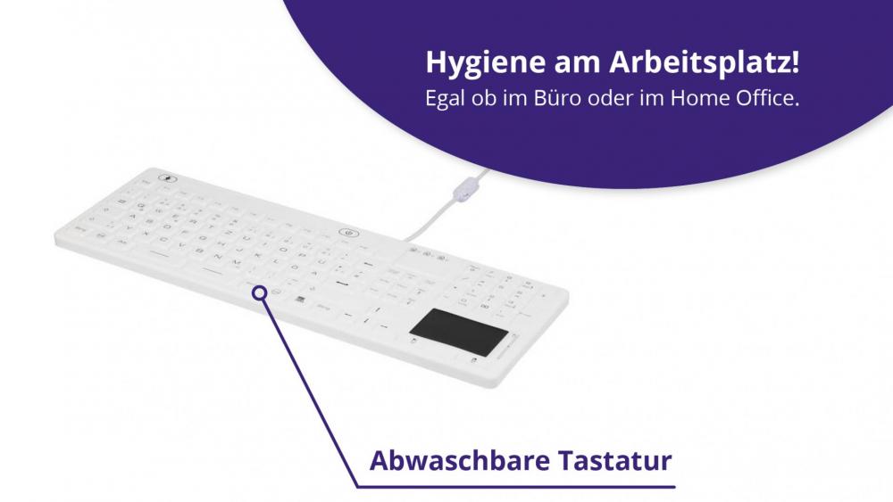 Abwaschbare Tastatur