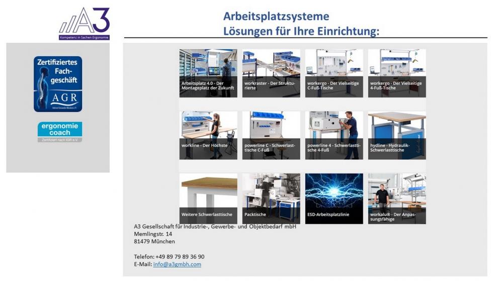 Arbeitsplatzsysteme
