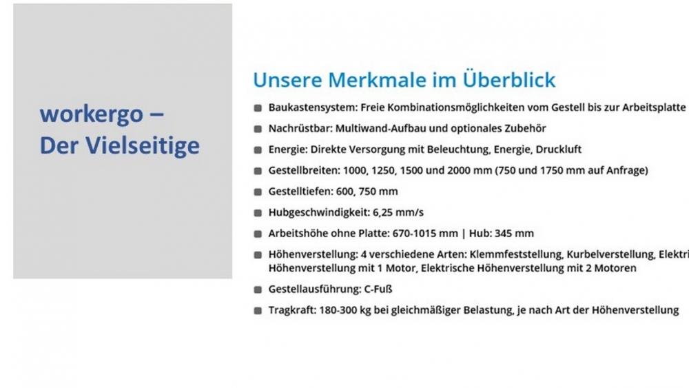 Arbeitsplatzsysteme